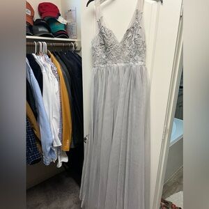 Maniju Bridesmaid Dress Grey